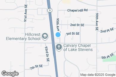 Map image of the property - 314 95th Ave SE