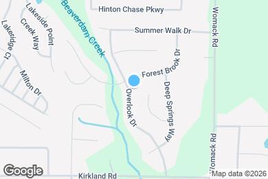 Map image of the property - 190 Overlook Dr