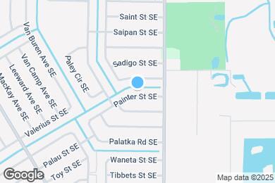 Map image of the property - 1655 Painter St SE