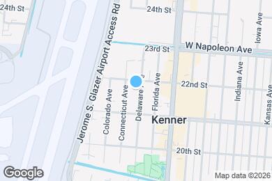 Map image of the property - 2135 Delaware Ave