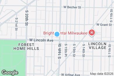 Map image of the property - 1608 W Lincoln Ave
