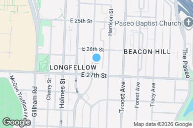 Map image of the property - 2627 Campbell St