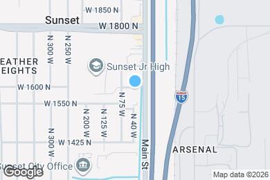 Map image of the property - 31 W 1600 N