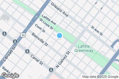 Map image of the property - 410 N Tonti St