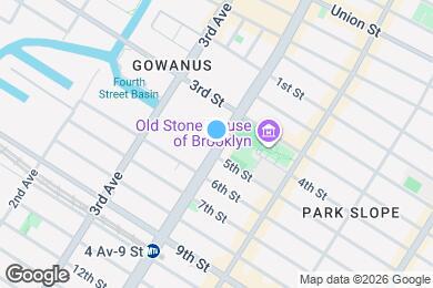 Map image of the property - 360 4th Ave