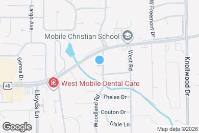 Map image of the property - 2316 Woodland Rd