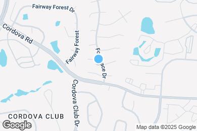 Map image of the property - 1281 Fox Trace Dr
