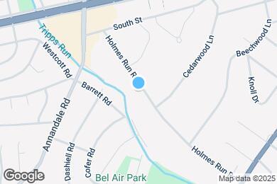 Map image of the property - 3076 Holmes Run Rd