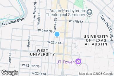 Map image of the property - 501 W 26th