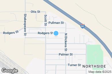 Map image of the property - 921 Rodgers St
