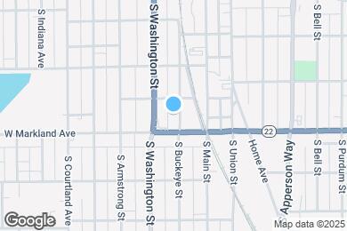 Map image of the property - 921 S Buckeye St