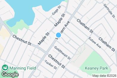 Map image of the property - 186 Western Ave