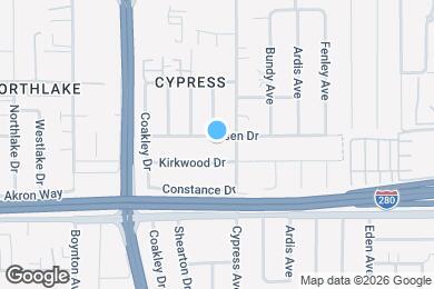 Map image of the property - 3524 Olsen Dr