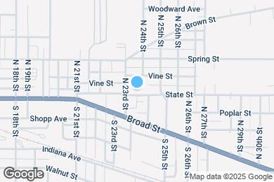 Map image of the property - 2324 State St