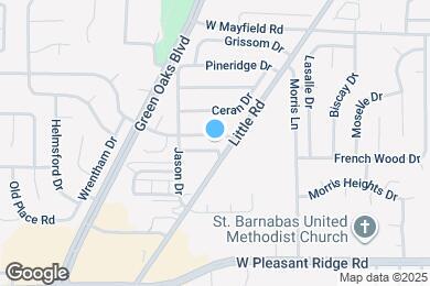 Map image of the property - 5406 Inglewood Ln