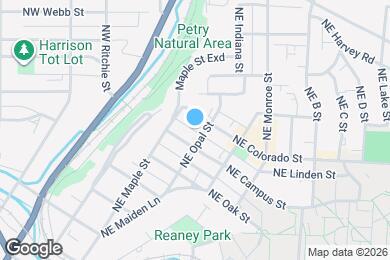Map image of the property - 420 NE Campus St