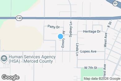 Map image of the property - 965 Emory Way