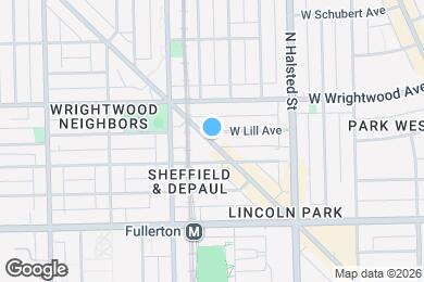 Map image of the property - 2525 N Lincoln Ave