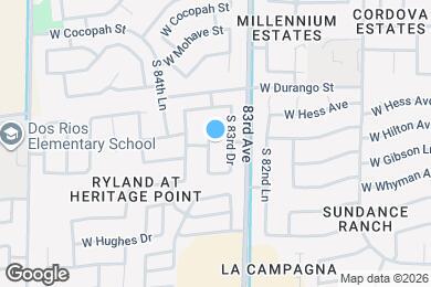 Map image of the property - 2035 S 83rd Ln