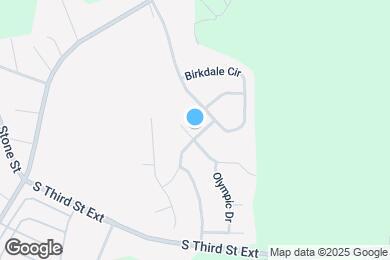 Map image of the property - 1300 Montreux Ct