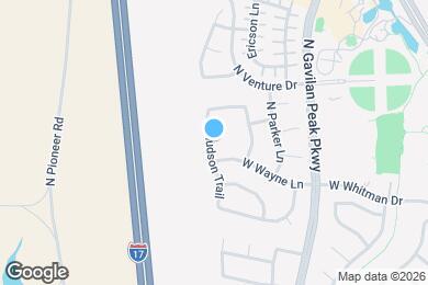 Map image of the property - 3761 W Eastman Ct