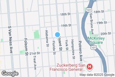 Map image of the property - 2921-2923 20th St