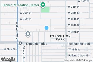 Map image of the property - 1521 W 37th Pl