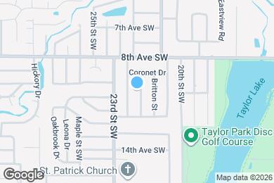 Map image of the property - 1035 Madison St