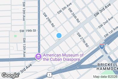 Map image of the property - 2950 SW 3rd Ave