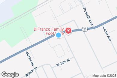 Map image of the property - 2540 Colonial Ave