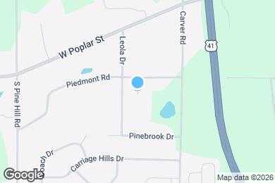 Map image of the property - 407 Glencrest St