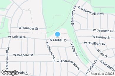Map image of the property - 2315 W Striblin Dr