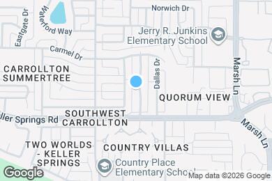 Map image of the property - 2223 Meadowstone Dr