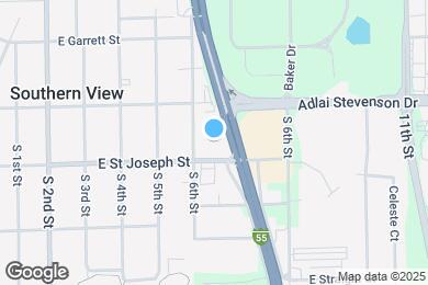 Map image of the property - 625 E St Joseph St