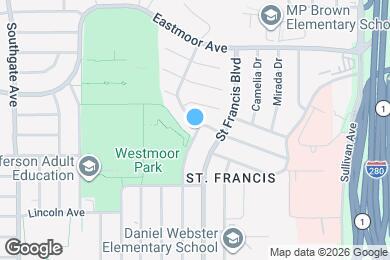 Map image of the property - 104 Del Prado Dr