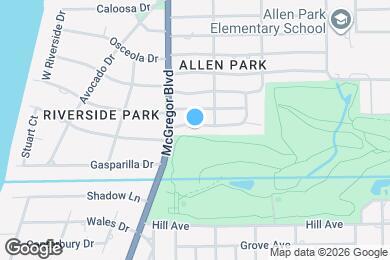 Map image of the property - 1442 Olmeda Way