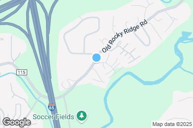 Map image of the property - 2395 Old Rocky Ridge Rd