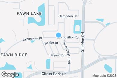 Map image of the property - 8908 Exposition Dr