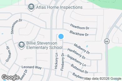 Map image of the property - 803 Fireberry Dr