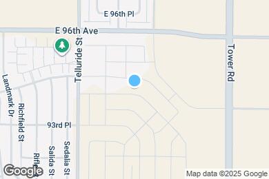 Map image of the property - 17963 E 94th Pl