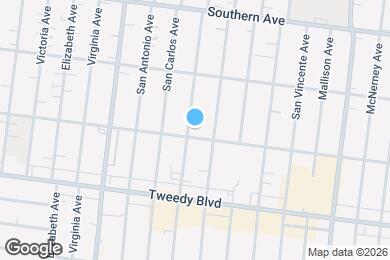 Map image of the property - 9636 1/2 San Gabriel Ave
