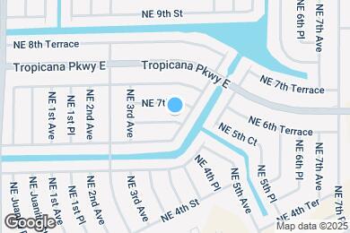 Map image of the property - 333 NE 6th Terrace