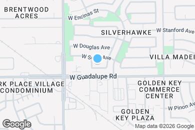Map image of the property - 662 W Princeton Ave