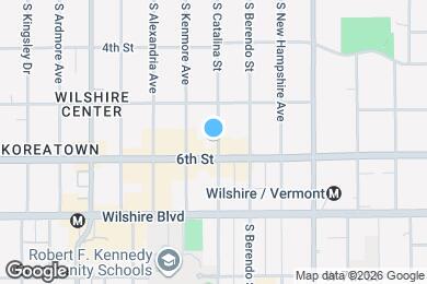 Map image of the property - 537-545 S Catalina St