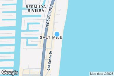 Map image of the property - 3750 Galt Ocean Dr