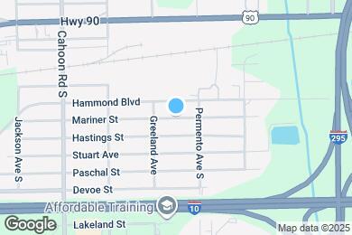 Map image of the property - 7847 Mariner St