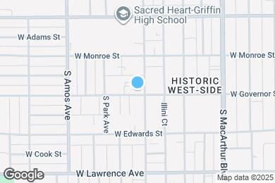 Map image of the property - 1209 W Governor St