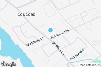 Map image of the property - 16715 SE Evergreen Ln