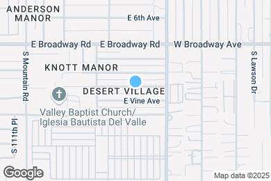 Map image of the property - 11509 E Elton Ave