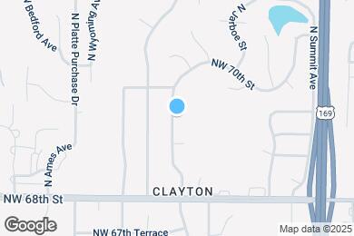 Map image of the property - 6917 N Mercier St